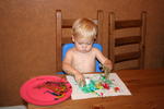 Micah's first work of art
