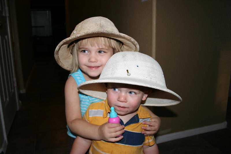 Going on a safari at Papaw's