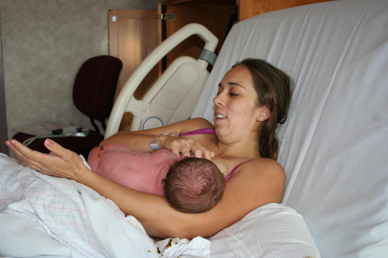 Mommy and Caleb