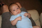 posing like daddy