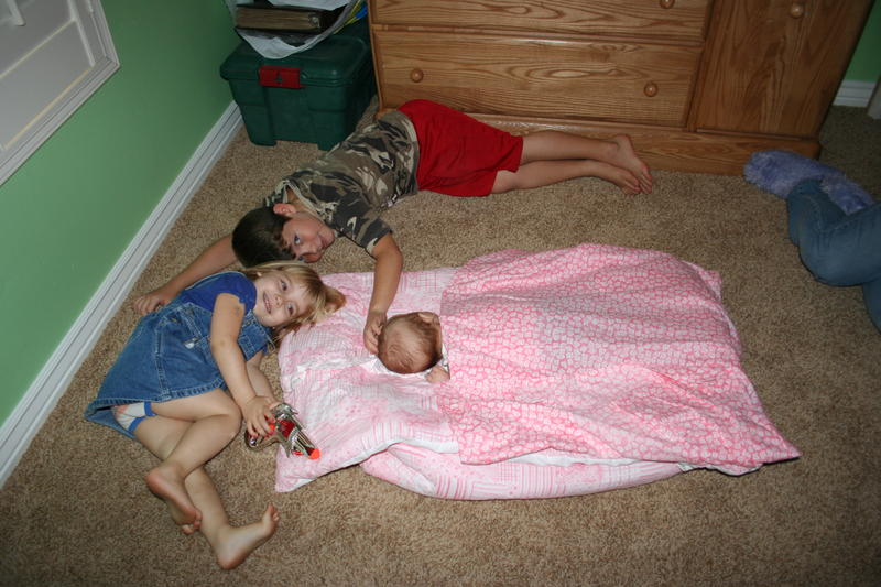 who's sleeping in pink?!
