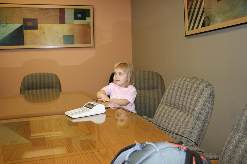 Ali is ready to do some signing of her own
