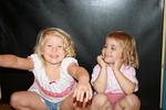the girls got their hair curled!