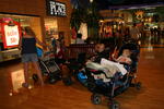 stroller parking lot