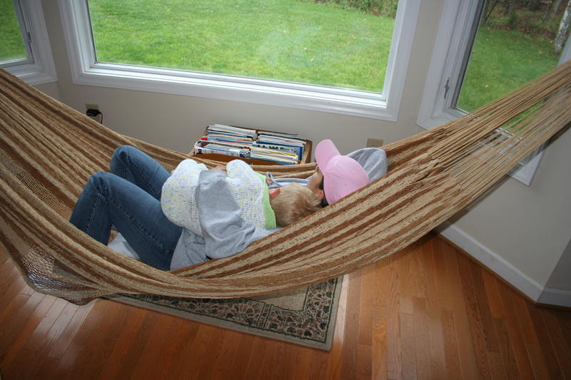 Micah and Mommy in Hammock