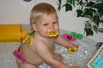 I love bath time!