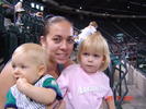 Fam pic at Dbacs game