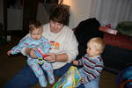 Micah, Addie and Mamaw