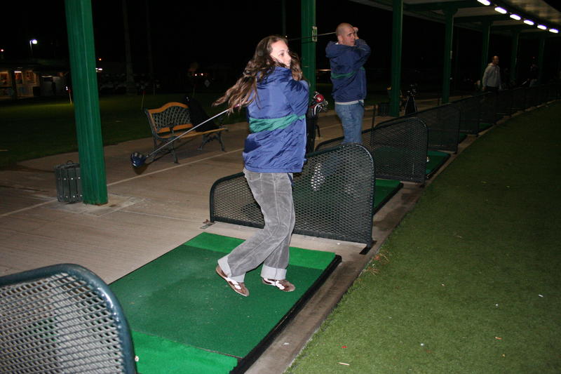 First swing
