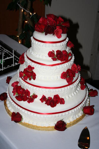 Carrie's wedding cake