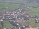 An Afghan town in a lush valley